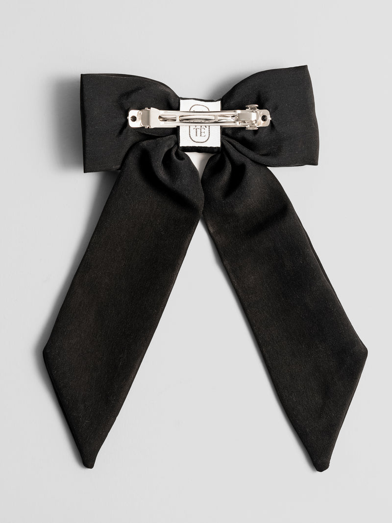 THE BALLERINA HAIR BOW BLACK BY LA VERITE THE LABEL