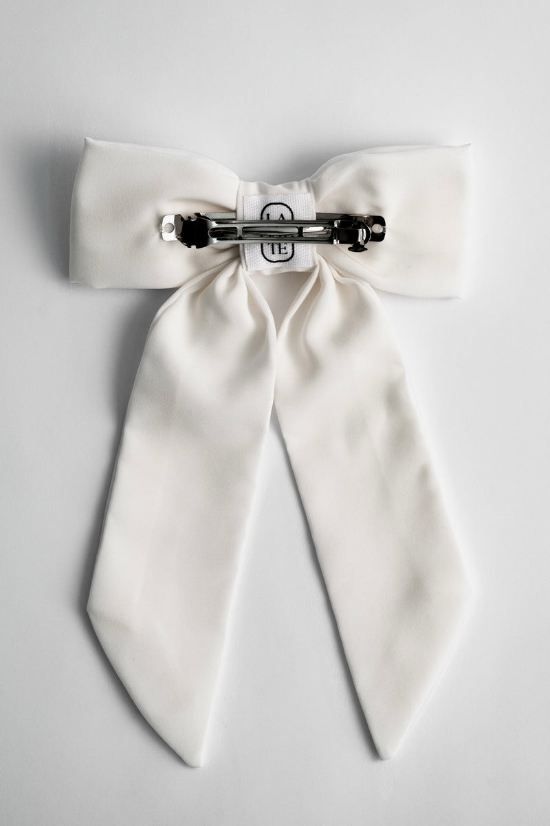 THE BALLERINA HAIR BOW IVORY BY LA VERITE THE LABEL