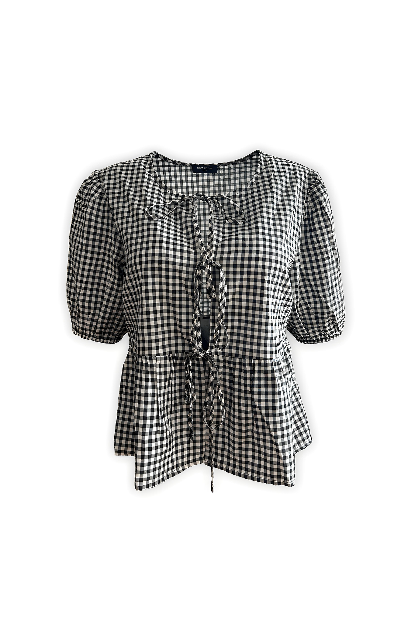 Mallorca Gingham Top – KNUPP KOUTURE